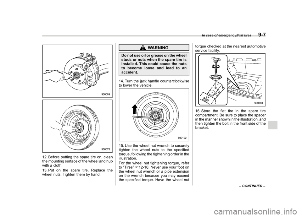 SUBARU FORESTER 2018  Owners Manual  
������� 

|&(�/�Q�F�G�N ��#�����$���$� ��&�+�6��&��������� 
��� �%�H�I�R�U�H �S�X�W�W�L�Q�J �W�K�H�V�S�D�U�H �W�L�U�H�R�Q��F�O�H�D�Q
�W�K�H �P�R�X�Q�W�L�Q�J �V�X�U�I�D�