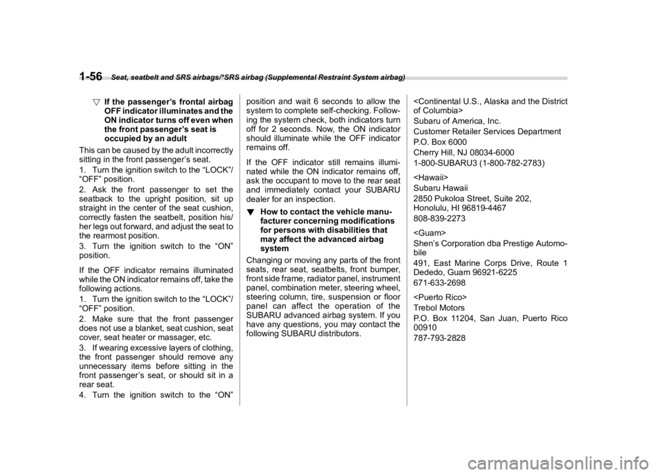 SUBARU FORESTER 2018 Manual Online  
������ 

|&(�/�Q�F�G�N ��#�����$���$� ��&�+�6��&��������� 
! �,�I�W�K�H �S�D�V�V�H�Q�J�H�U �