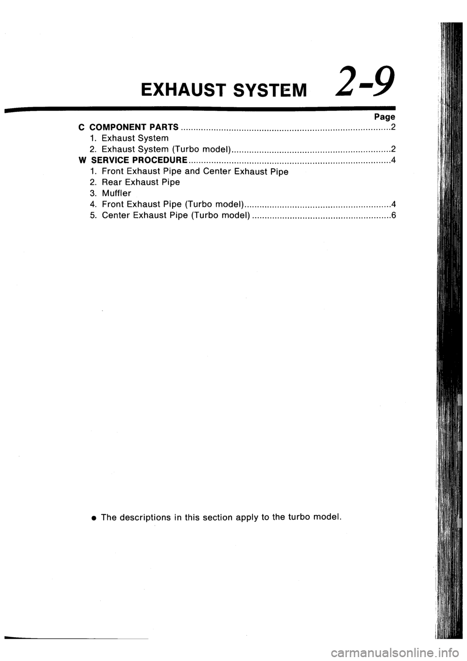 SUBARU IMPREZA 1996  Service Repair Manual 
