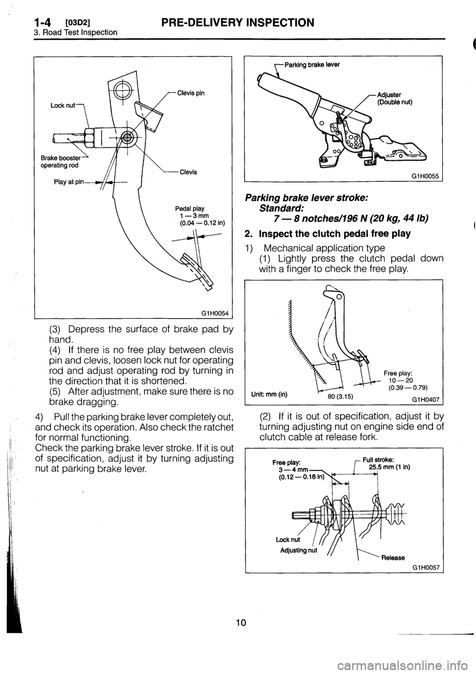 SUBARU IMPREZA 1996  Service Owners Guide 