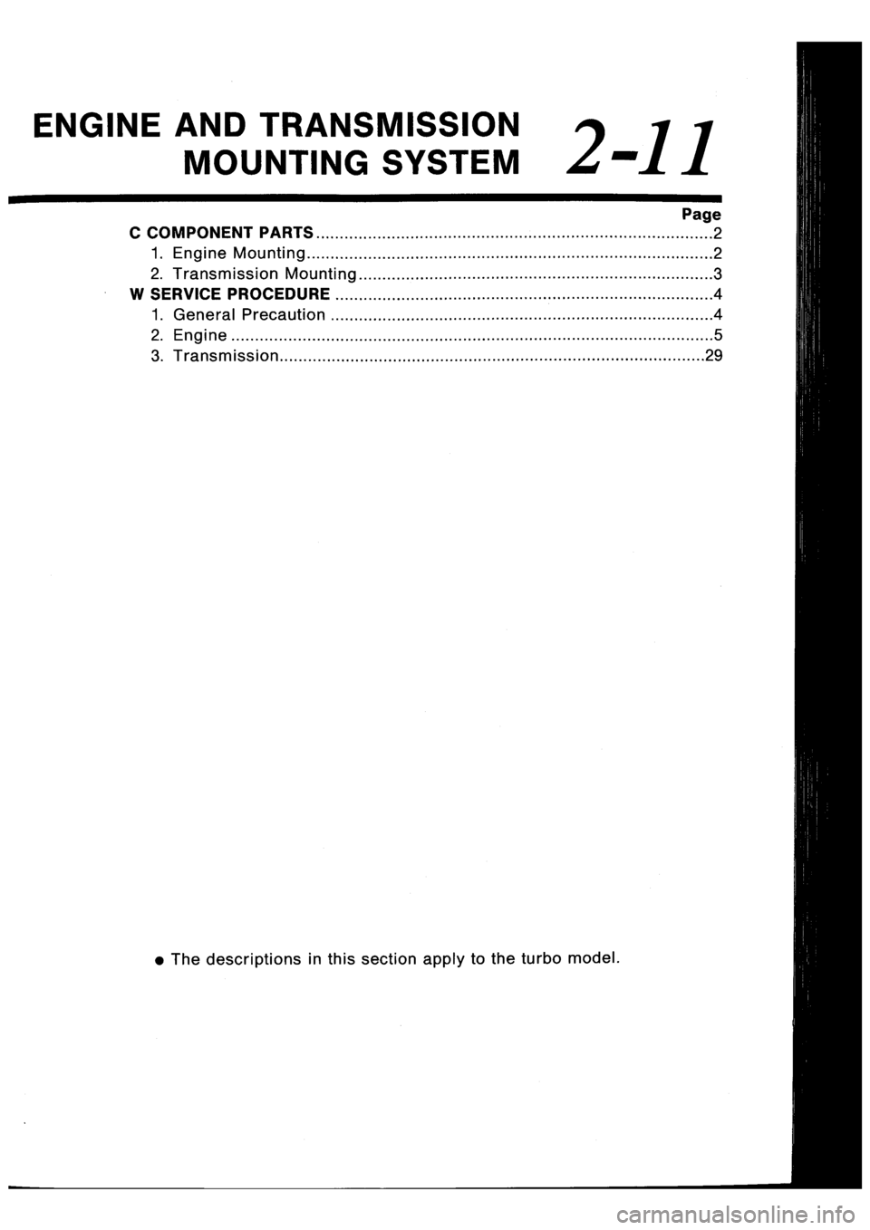 SUBARU IMPREZA 1996  Service Repair Manual 