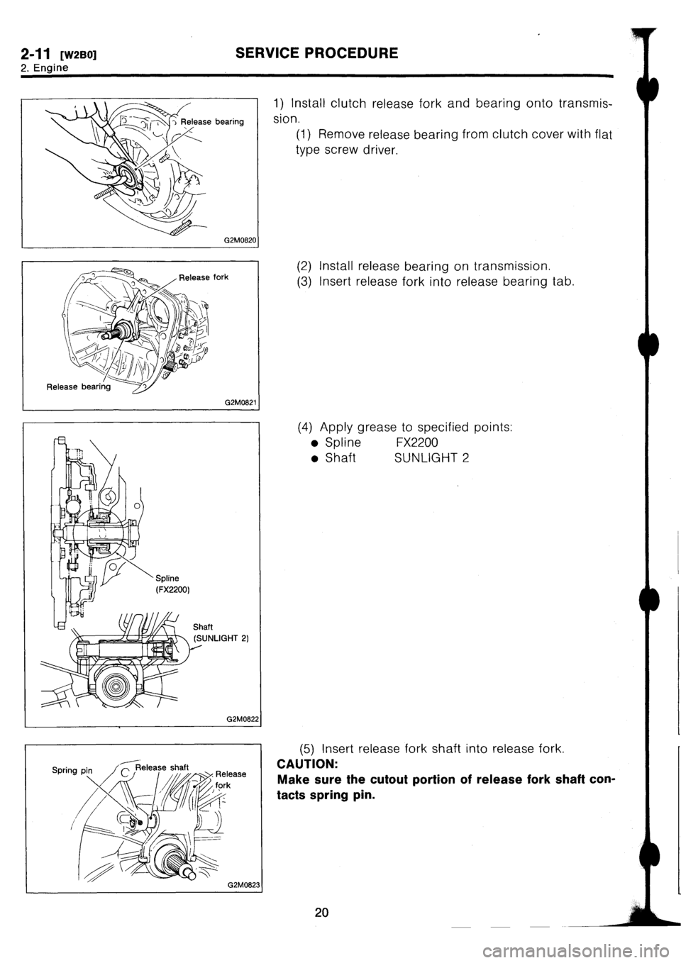 SUBARU IMPREZA 1996  Service Repair Manual 