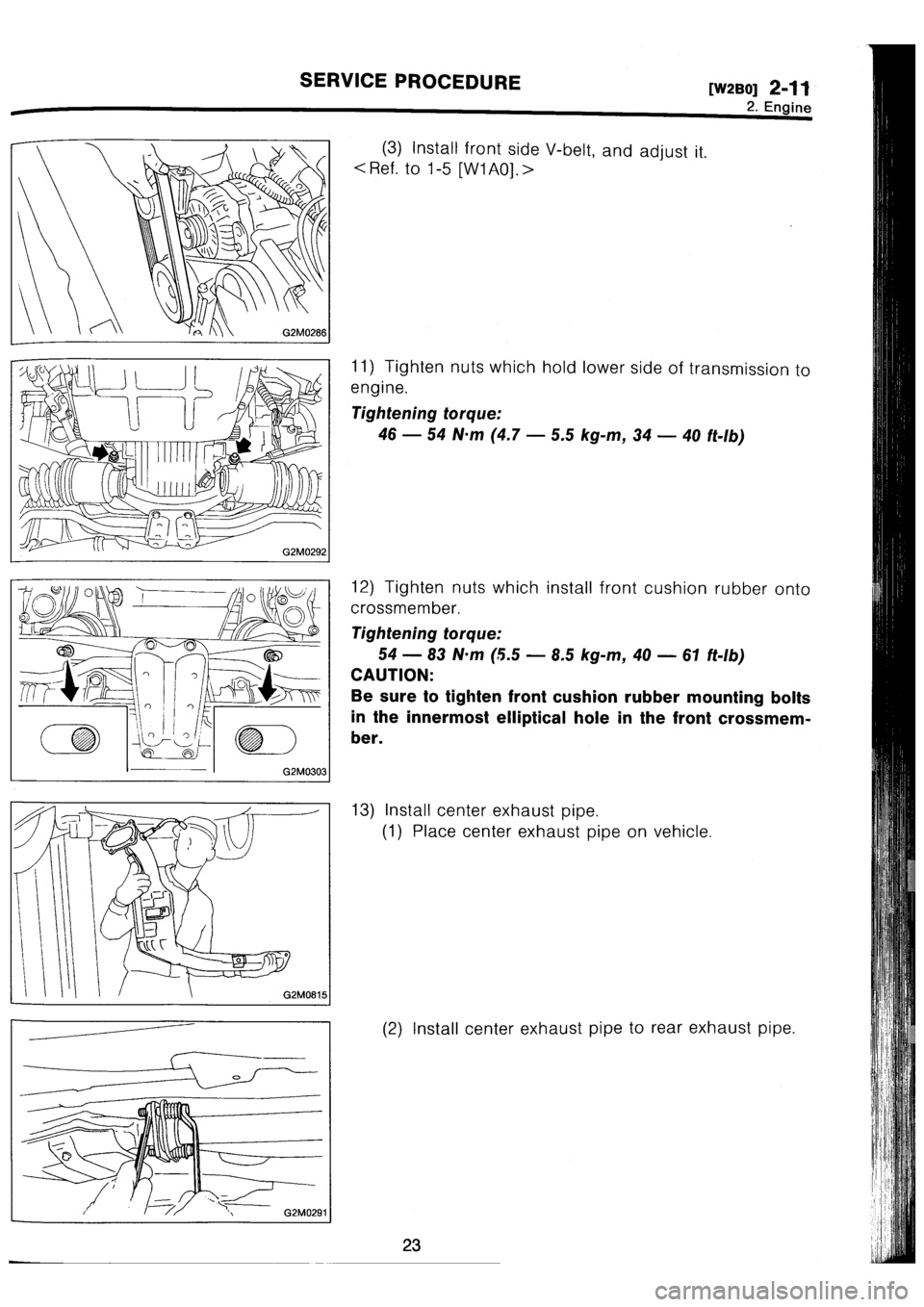 SUBARU IMPREZA 1996  Service Repair Manual 