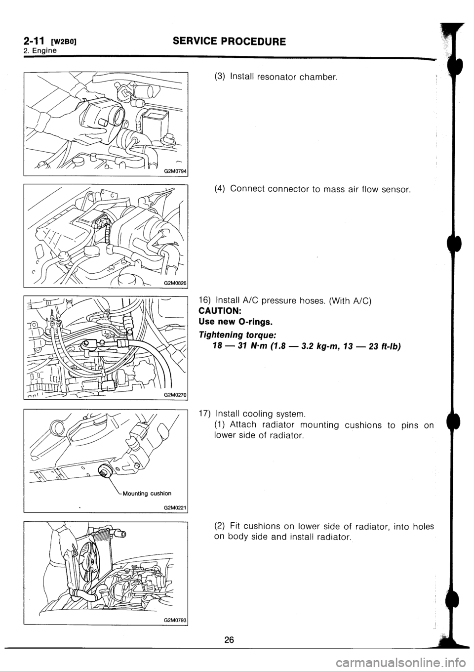 SUBARU IMPREZA 1996  Service Repair Manual 