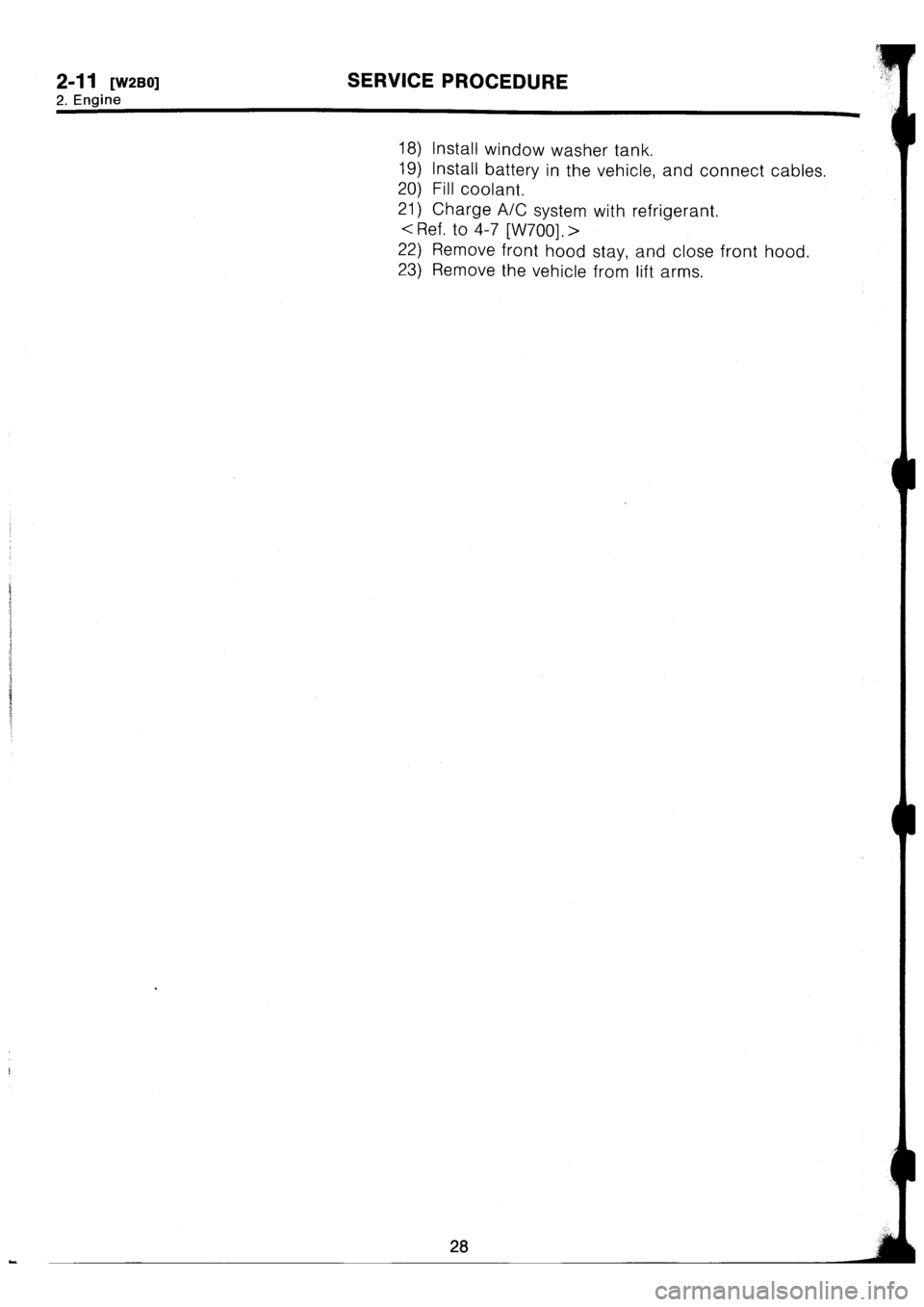 SUBARU IMPREZA 1996  Service Repair Manual 