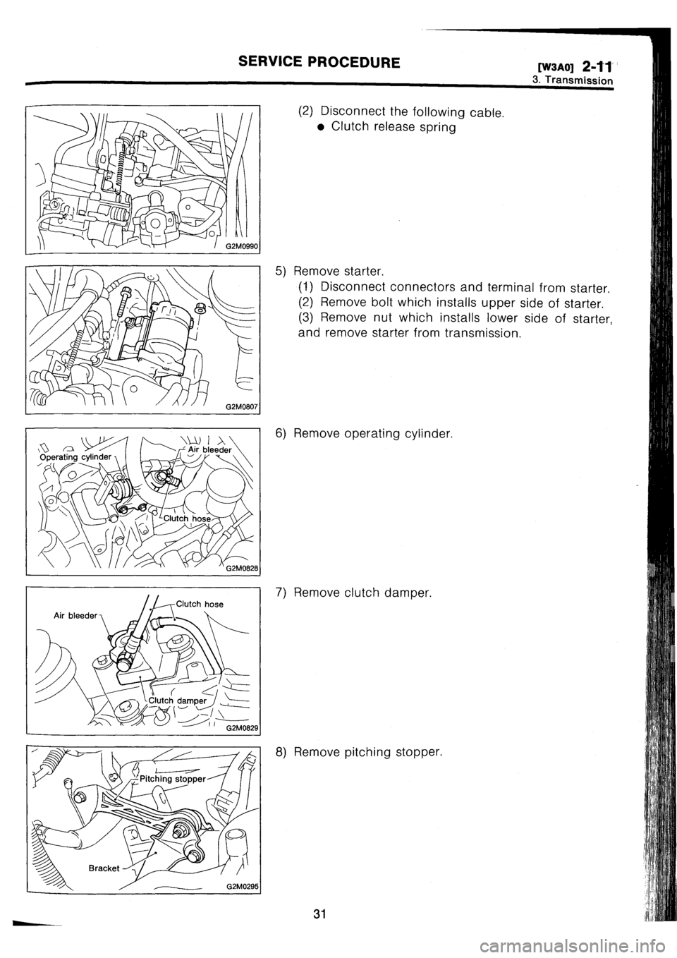 SUBARU IMPREZA 1996  Service Repair Manual 