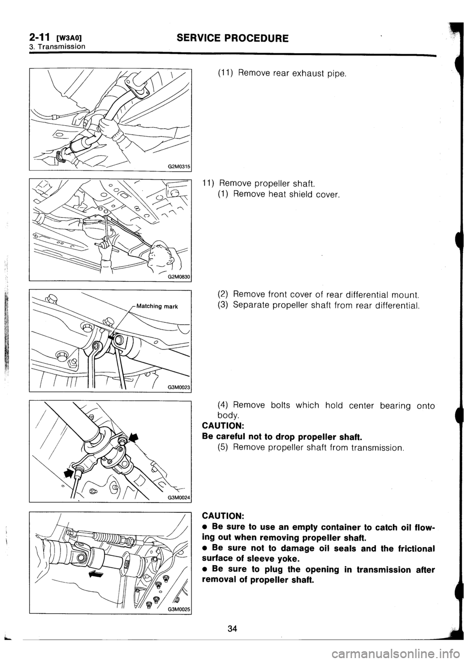 SUBARU IMPREZA 1996  Service Repair Manual 