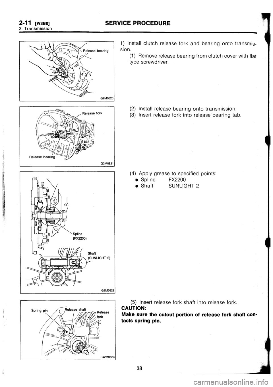 SUBARU IMPREZA 1996  Service Repair Manual 