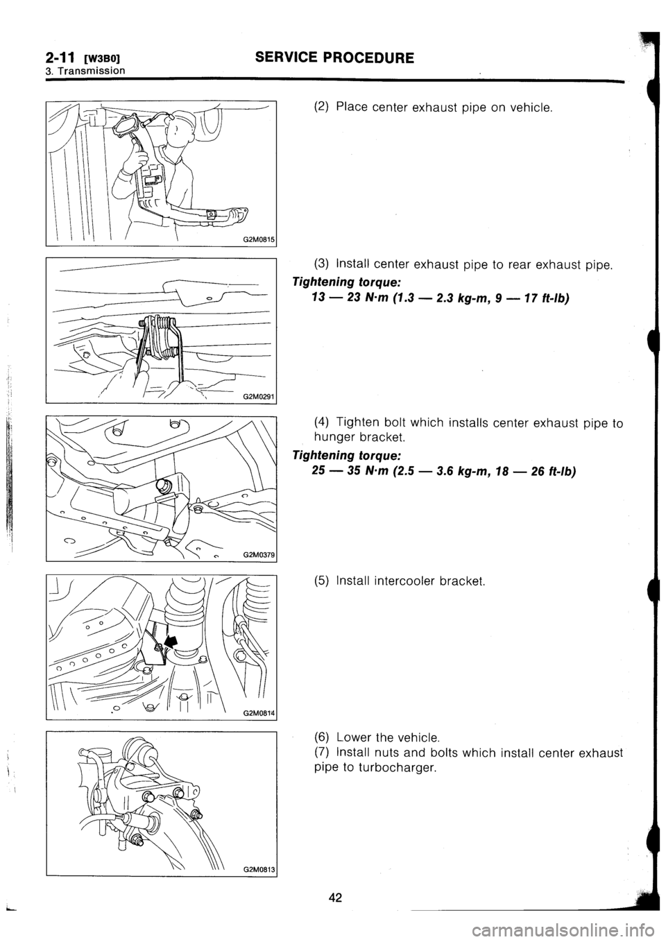 SUBARU IMPREZA 1996  Service Repair Manual 