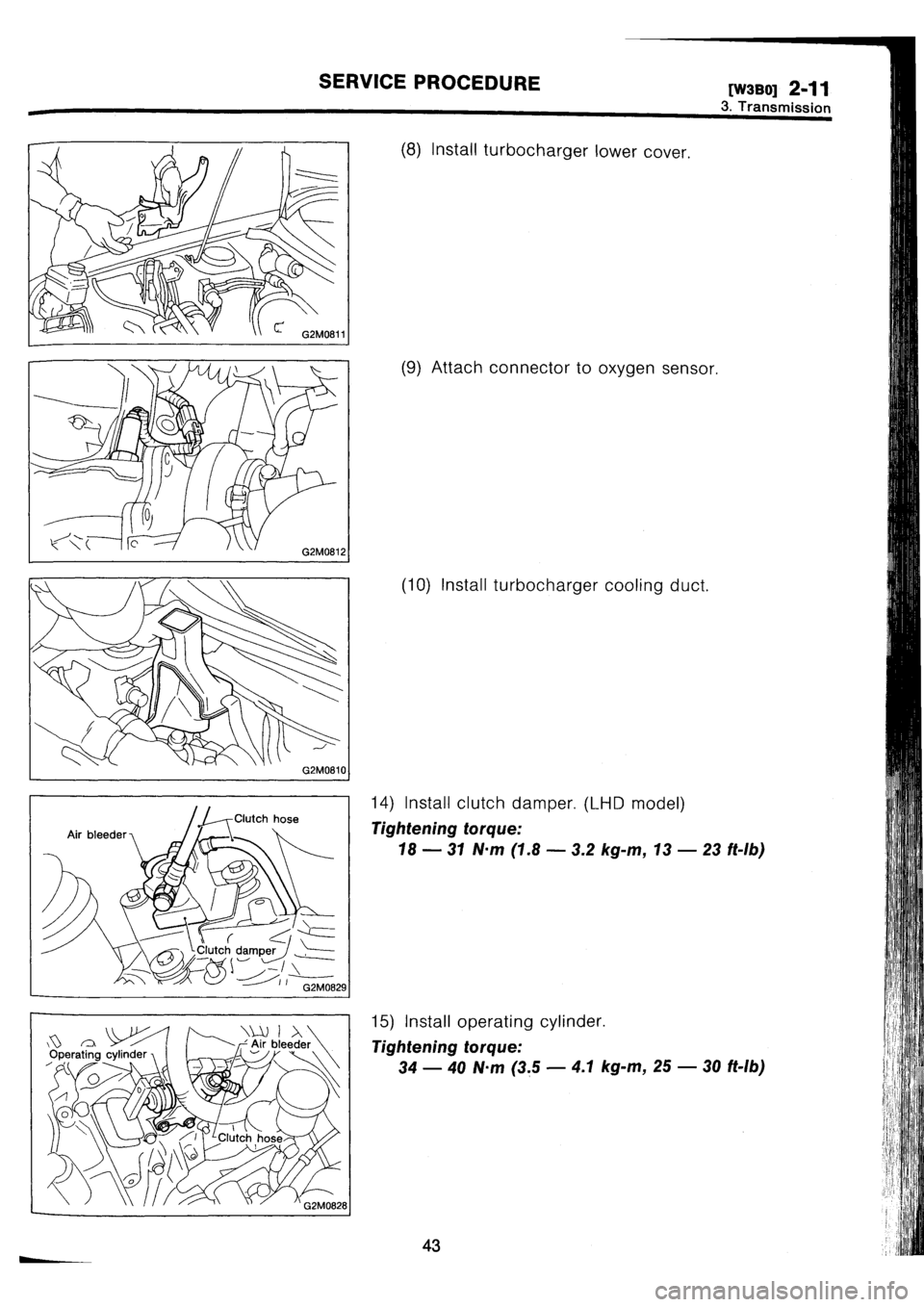 SUBARU IMPREZA 1996  Service Repair Manual 