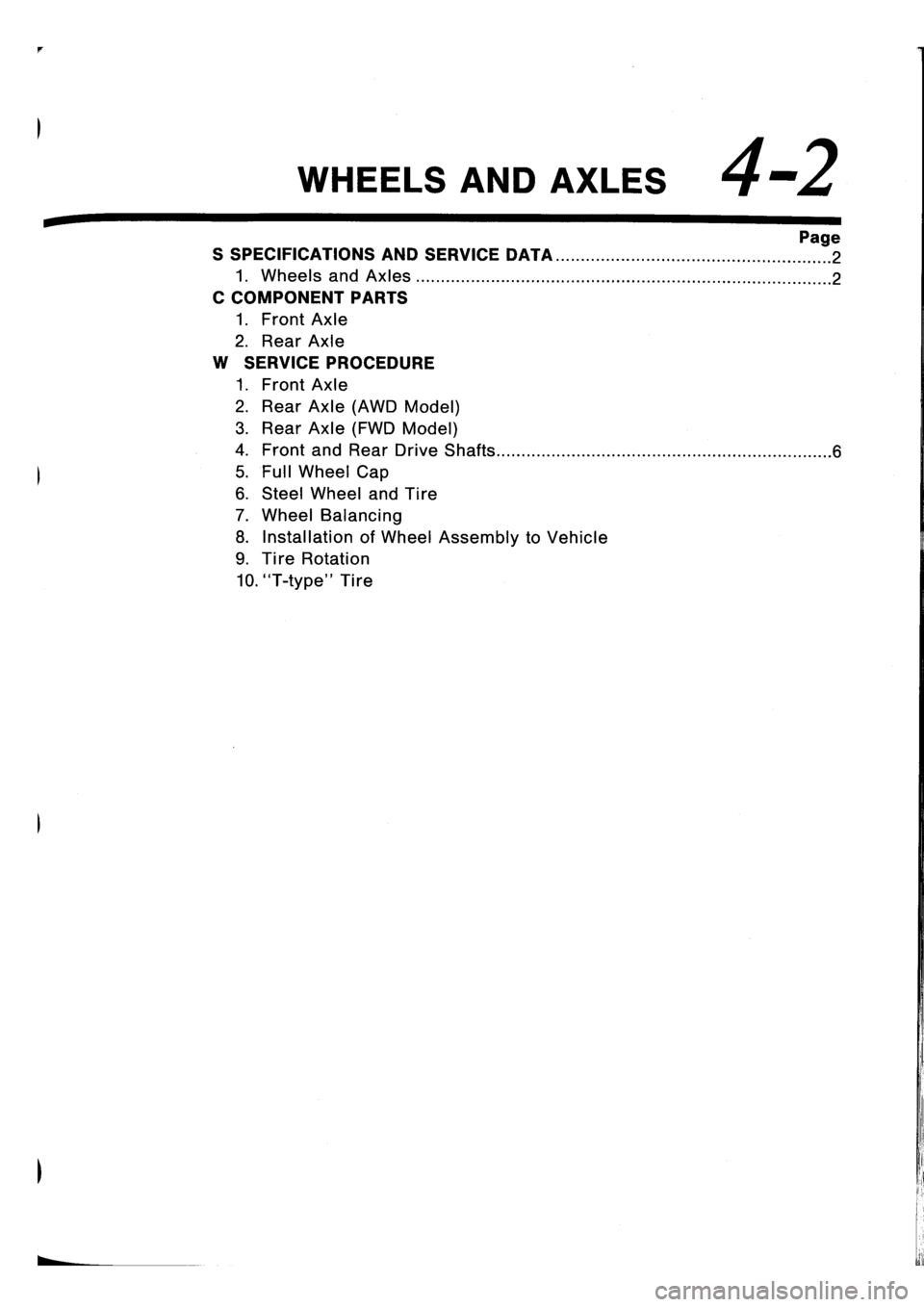 SUBARU IMPREZA 1996 Service Repair Manual SUBARU IMPREZA 1996 Service Repair Manual