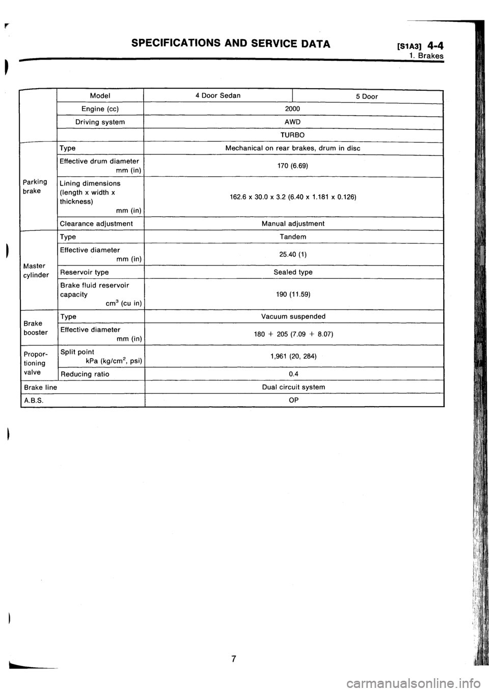 SUBARU IMPREZA 1996 Service Repair Manual SUBARU IMPREZA 1996 Service Repair Manual