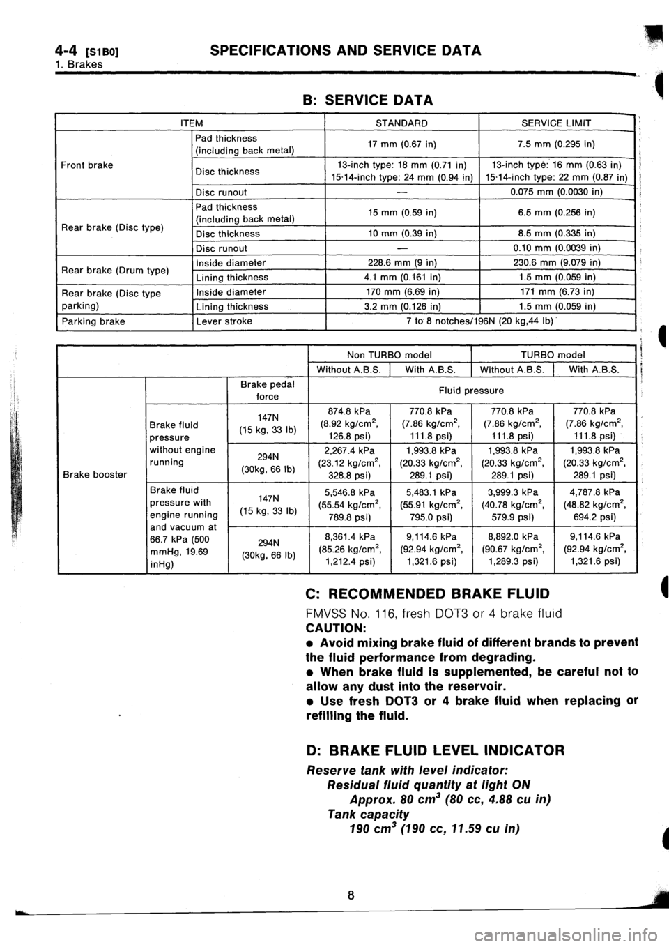 SUBARU IMPREZA 1996 Service Repair Manual SUBARU IMPREZA 1996 Service Repair Manual