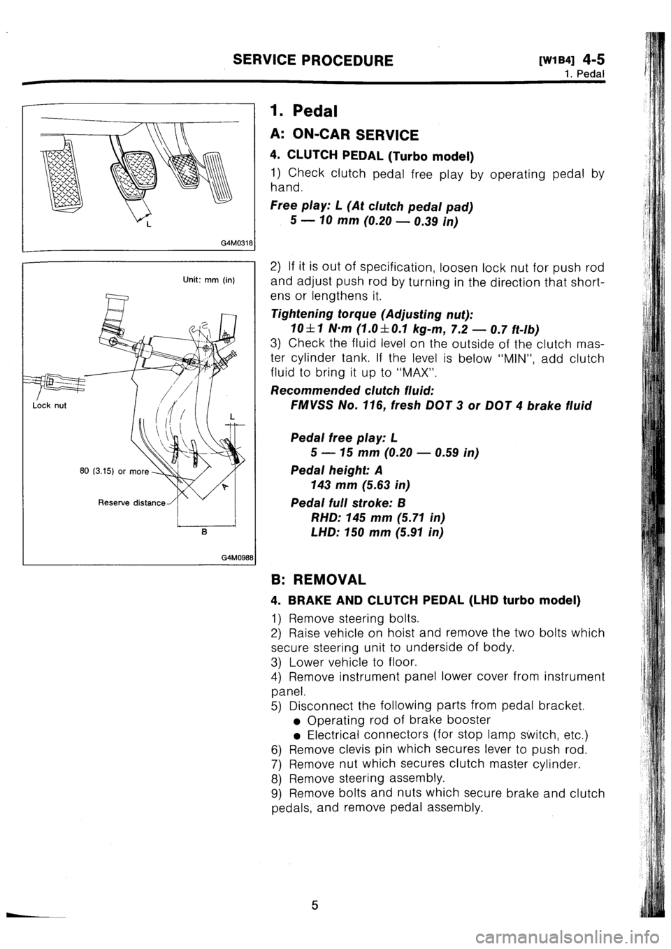 SUBARU IMPREZA 1996  Service Repair Manual 