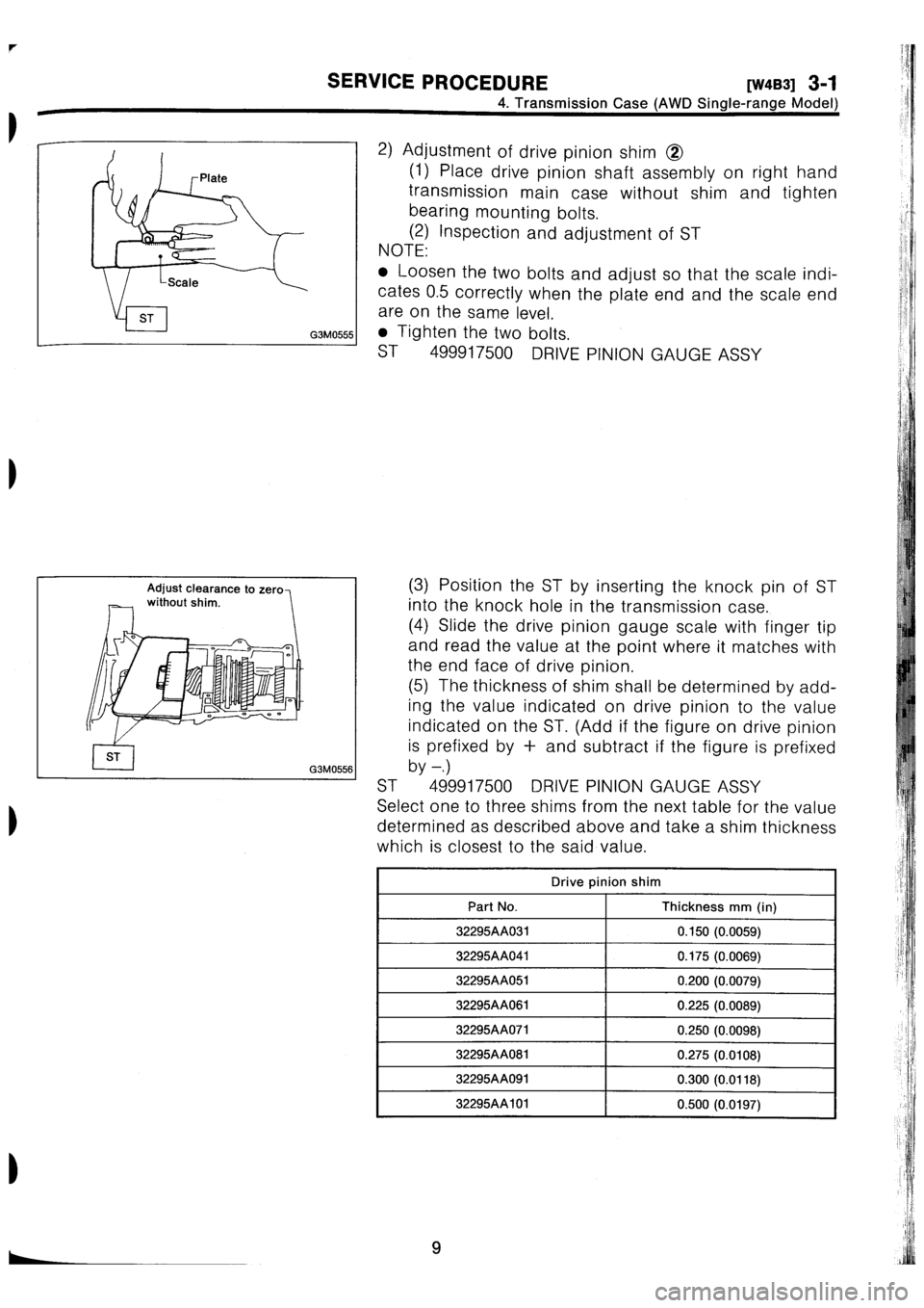 SUBARU IMPREZA 1996 Service Repair Manual SUBARU IMPREZA 1996 Service Repair Manual