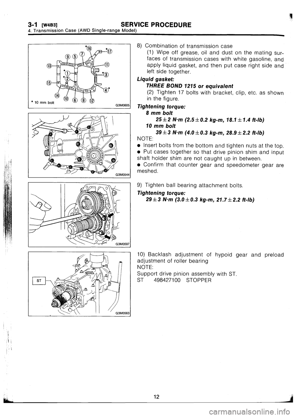SUBARU IMPREZA 1996 Service Repair Manual SUBARU IMPREZA 1996 Service Repair Manual