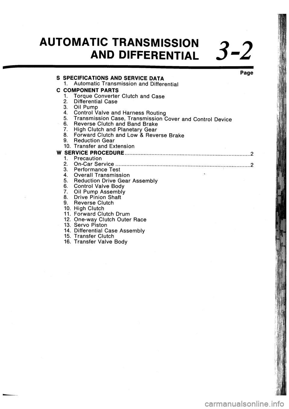 SUBARU IMPREZA 1996  Service Repair Manual 
