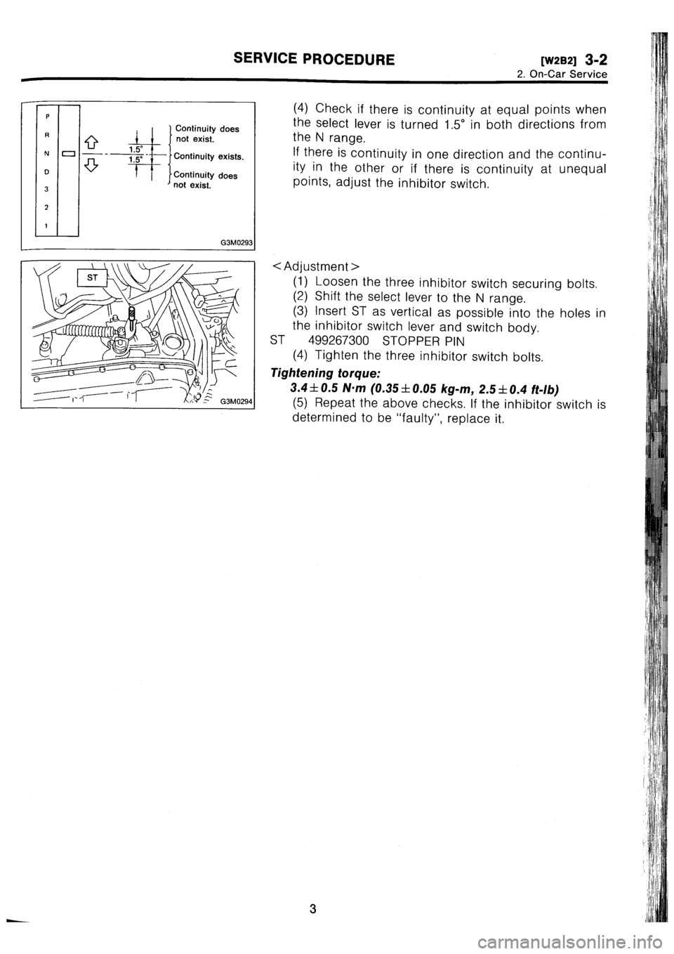 SUBARU IMPREZA 1996  Service Repair Manual 