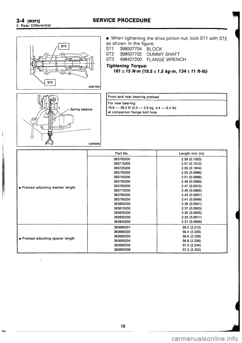 SUBARU IMPREZA 1996  Service Repair Manual 