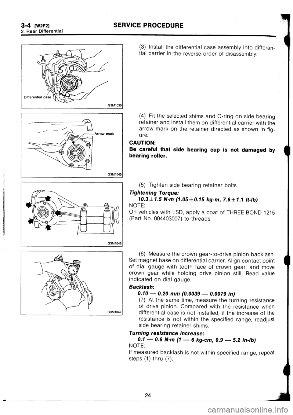 SUBARU IMPREZA 1996 Service Repair Manual SUBARU IMPREZA 1996 Service Repair Manual