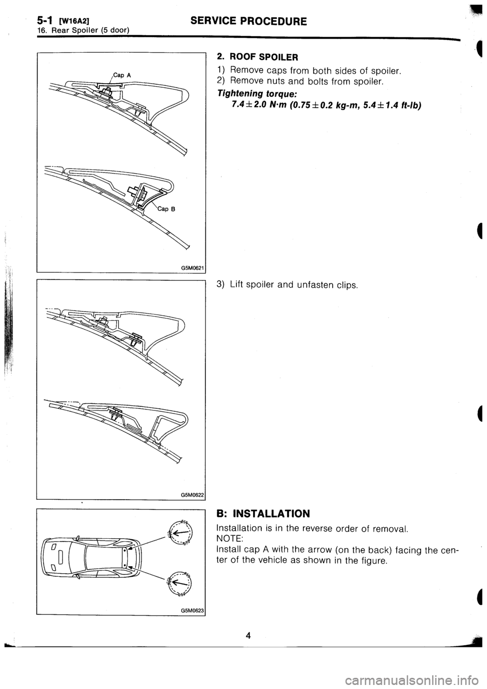 SUBARU IMPREZA 1996  Service Manual PDF 