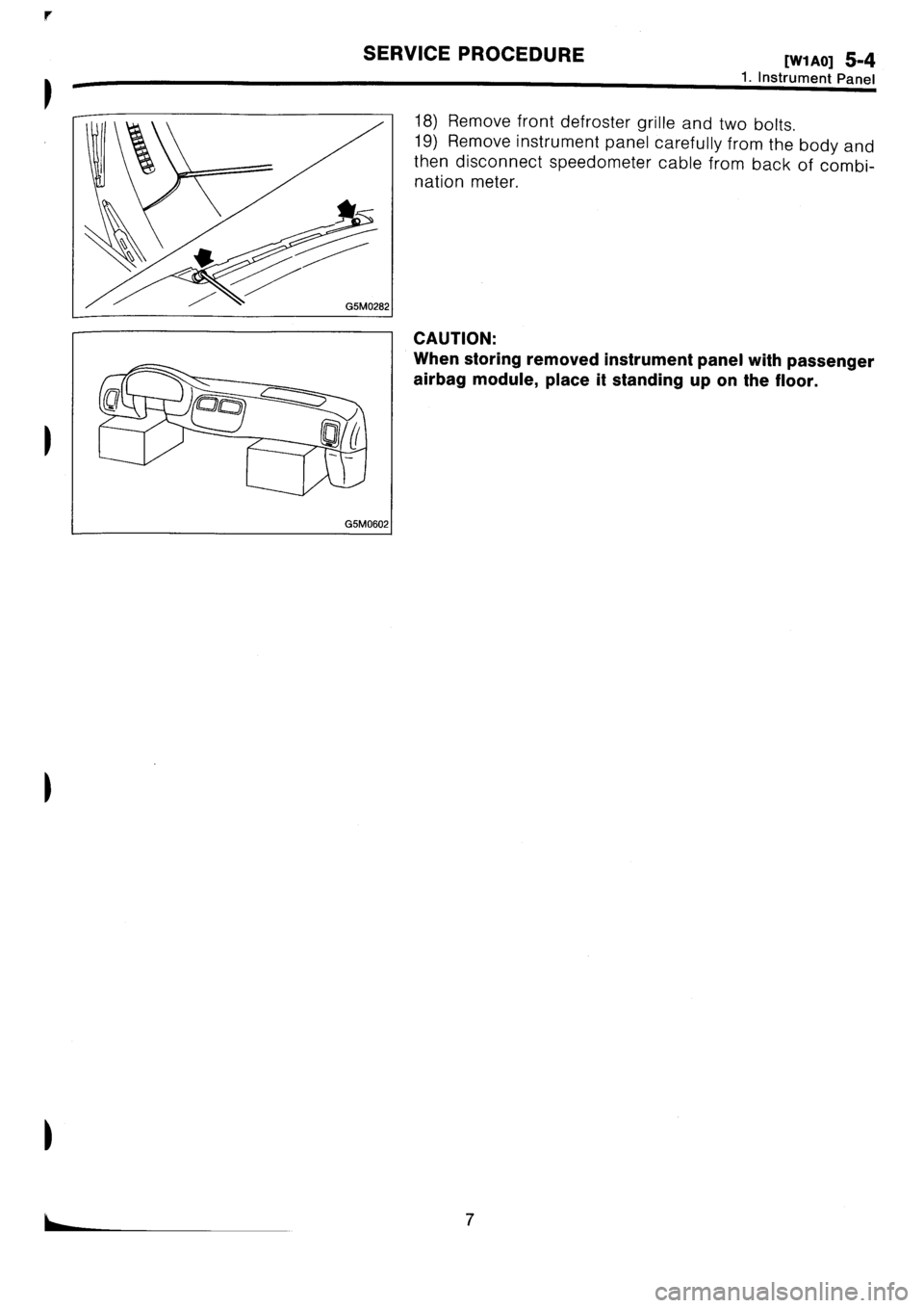 SUBARU IMPREZA 1996  Service Manual Online 