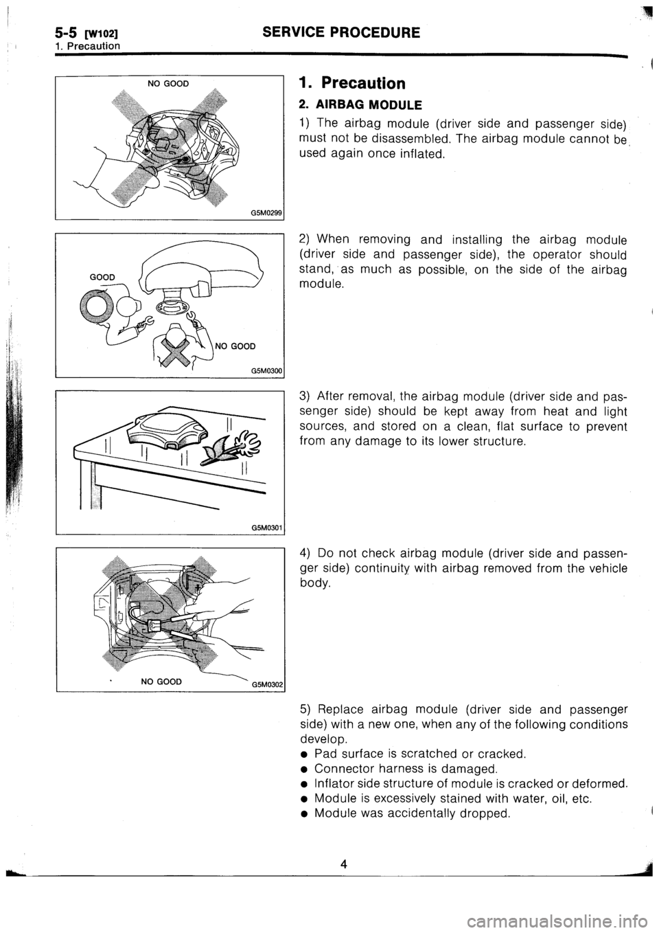 SUBARU IMPREZA 1996  Service Manual Online 