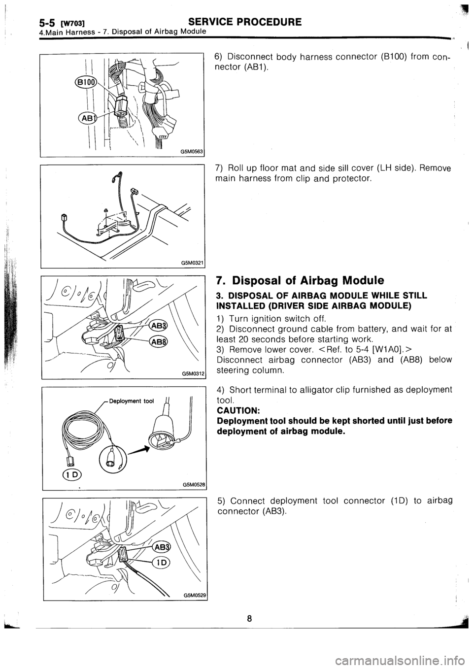 SUBARU IMPREZA 1996  Service Manual Online 