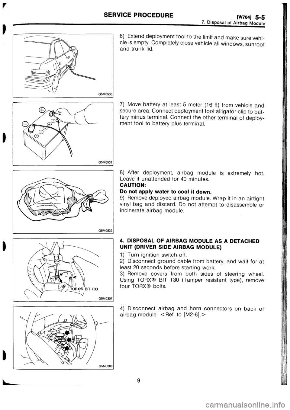 SUBARU IMPREZA 1996  Service Manual Online 
