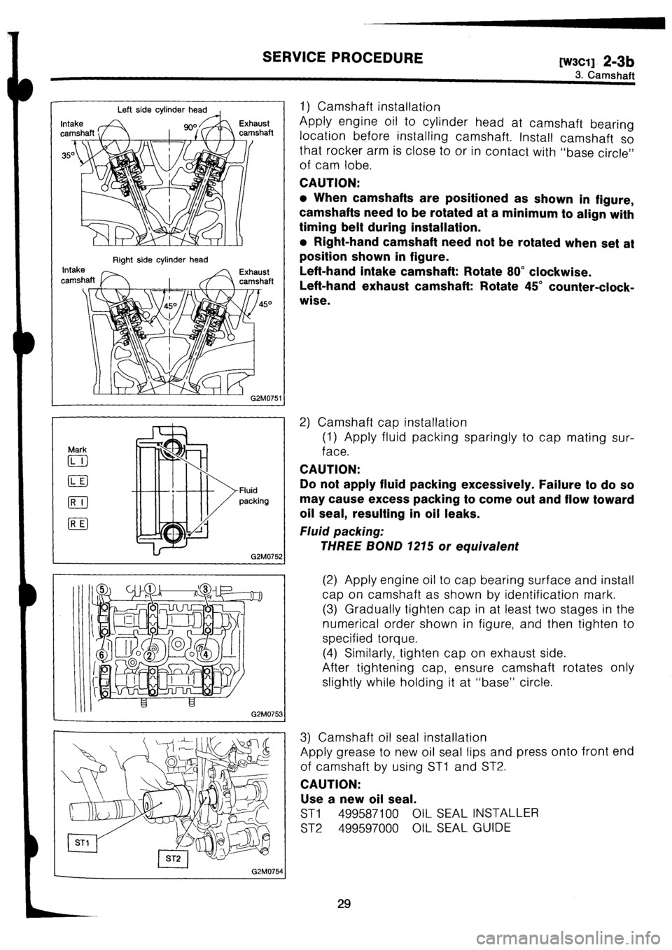 SUBARU IMPREZA 1993 Workshop Manual SUBARU IMPREZA 1993 Workshop Manual