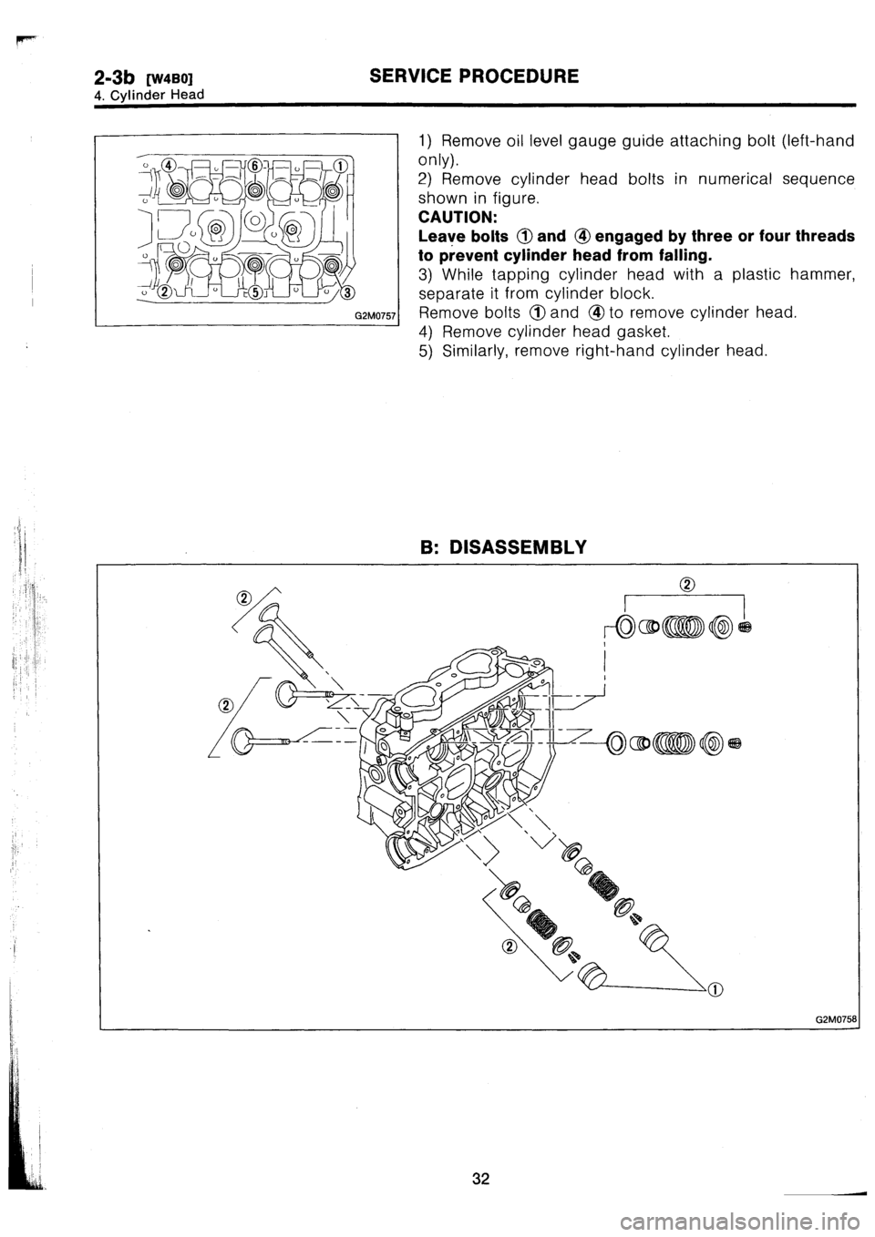 SUBARU IMPREZA 1993 Workshop Manual SUBARU IMPREZA 1993 Workshop Manual