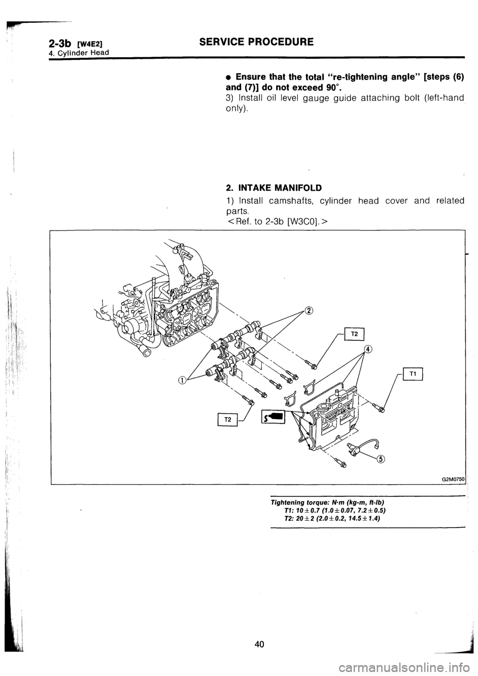 SUBARU IMPREZA 1993 Workshop Manual SUBARU IMPREZA 1993 Workshop Manual