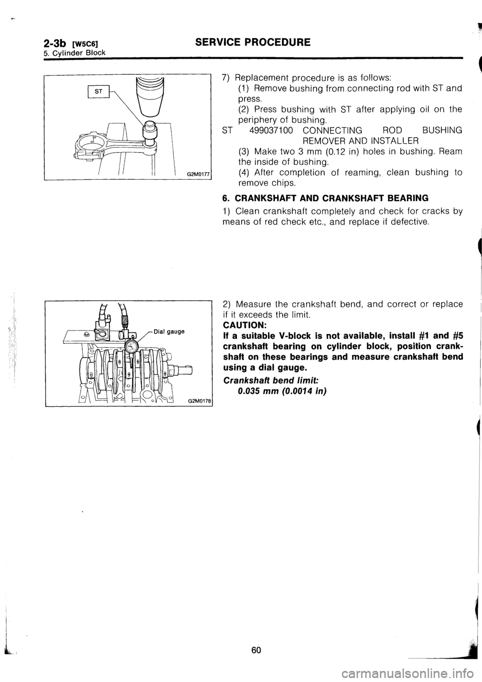 SUBARU IMPREZA 1993  Workshop Manual 