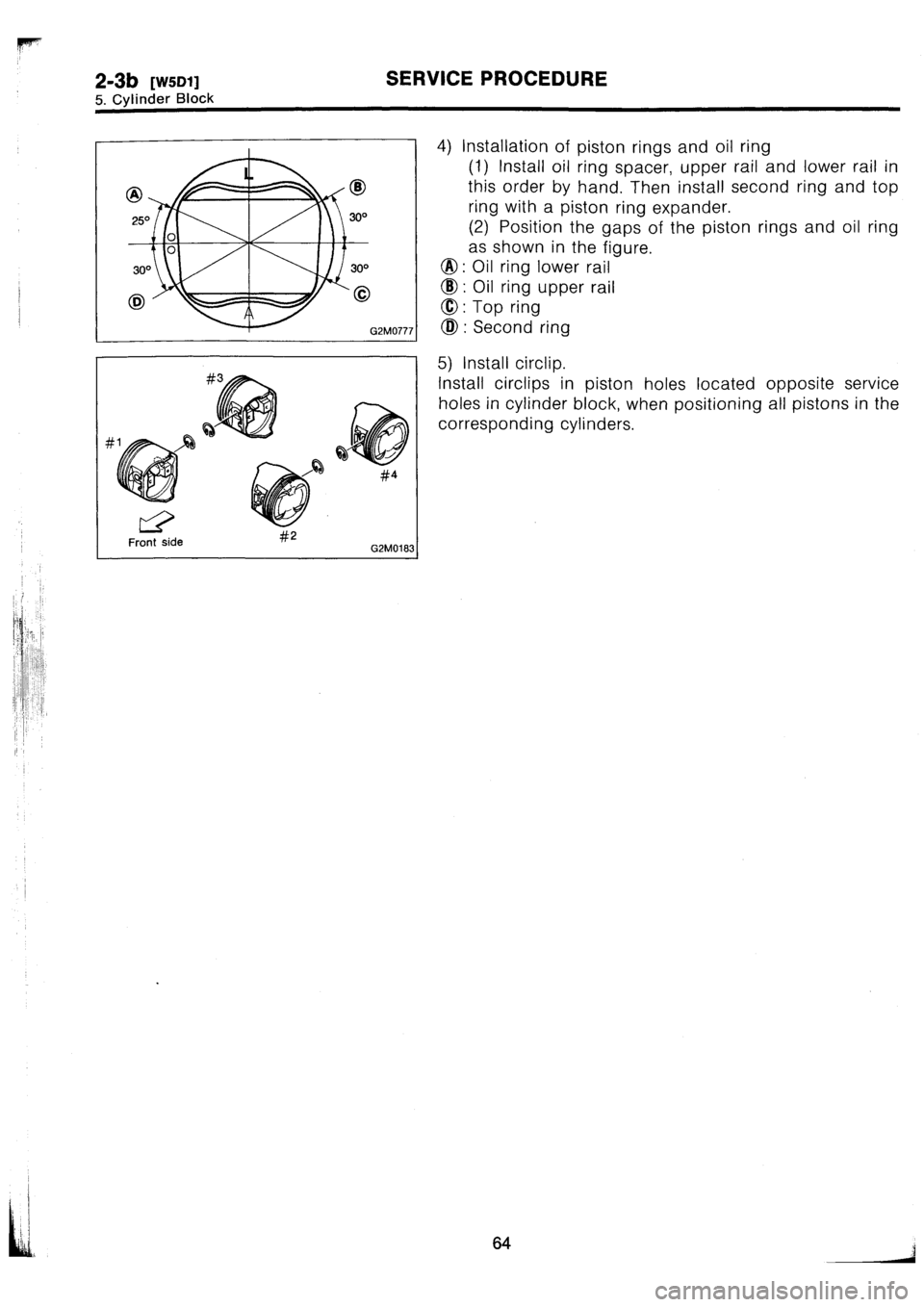 SUBARU IMPREZA 1993  Workshop Manual 