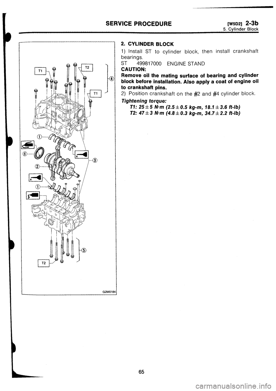 SUBARU IMPREZA 1993  Workshop Manual 