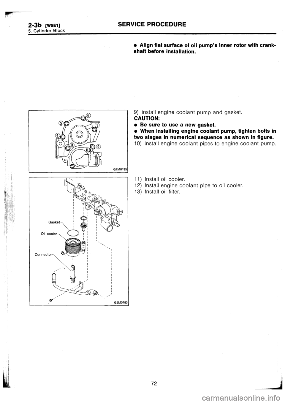 SUBARU IMPREZA 1993  Workshop Manual 