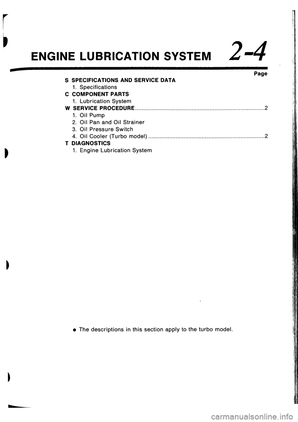 SUBARU IMPREZA 1993  Workshop Manual 