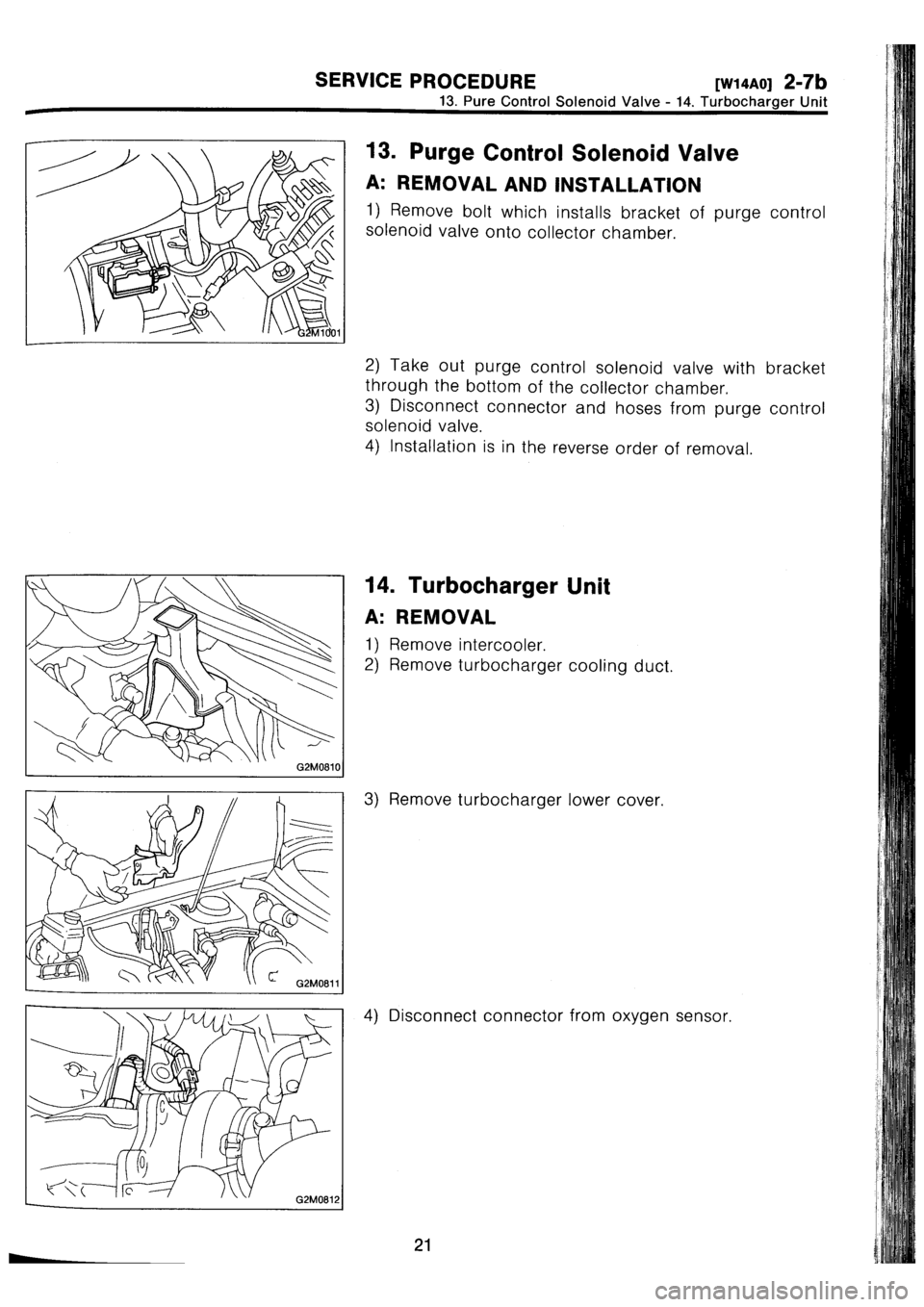 SUBARU IMPREZA 1993  Workshop Manual 