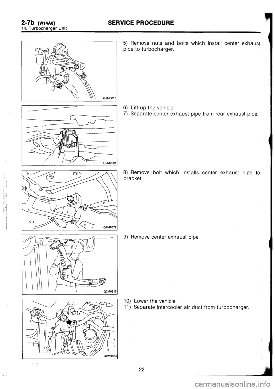 SUBARU IMPREZA 1993  Workshop Manual 