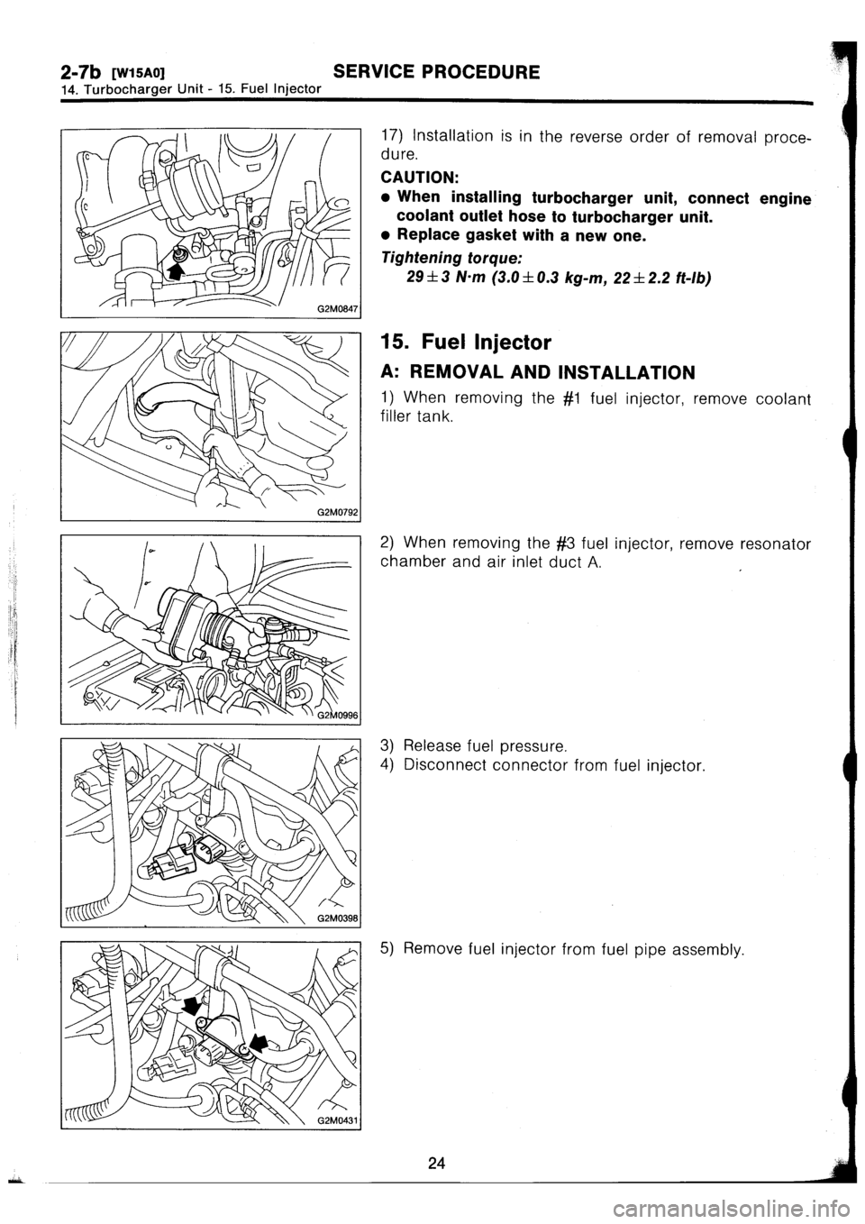 SUBARU IMPREZA 1993 Workshop Manual SUBARU IMPREZA 1993 Workshop Manual
