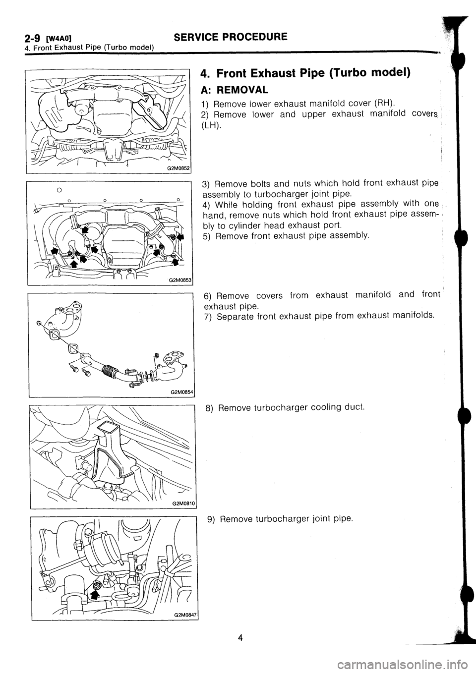 SUBARU IMPREZA 1993  Workshop Manual 