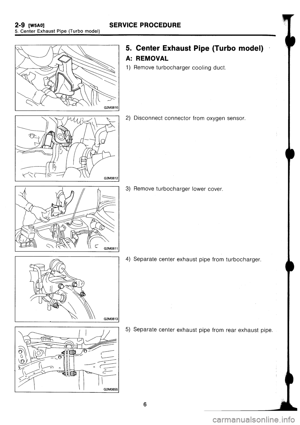 SUBARU IMPREZA 1993  Workshop Manual 