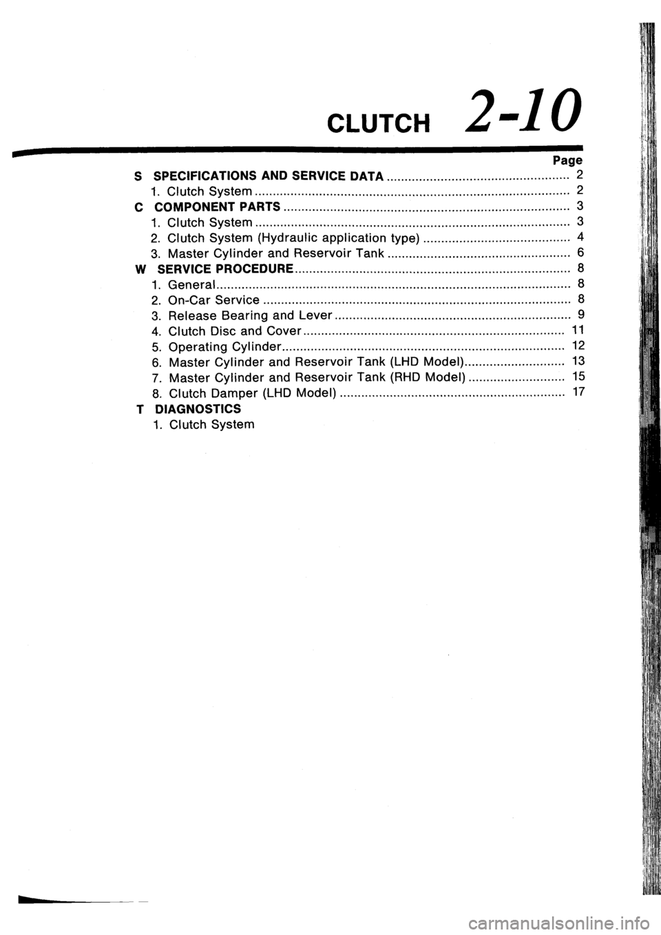 SUBARU IMPREZA 1993  Workshop Manual 