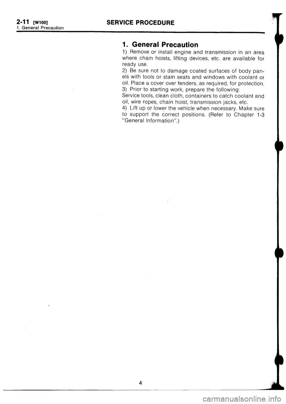 SUBARU IMPREZA 1993  Workshop Manual 