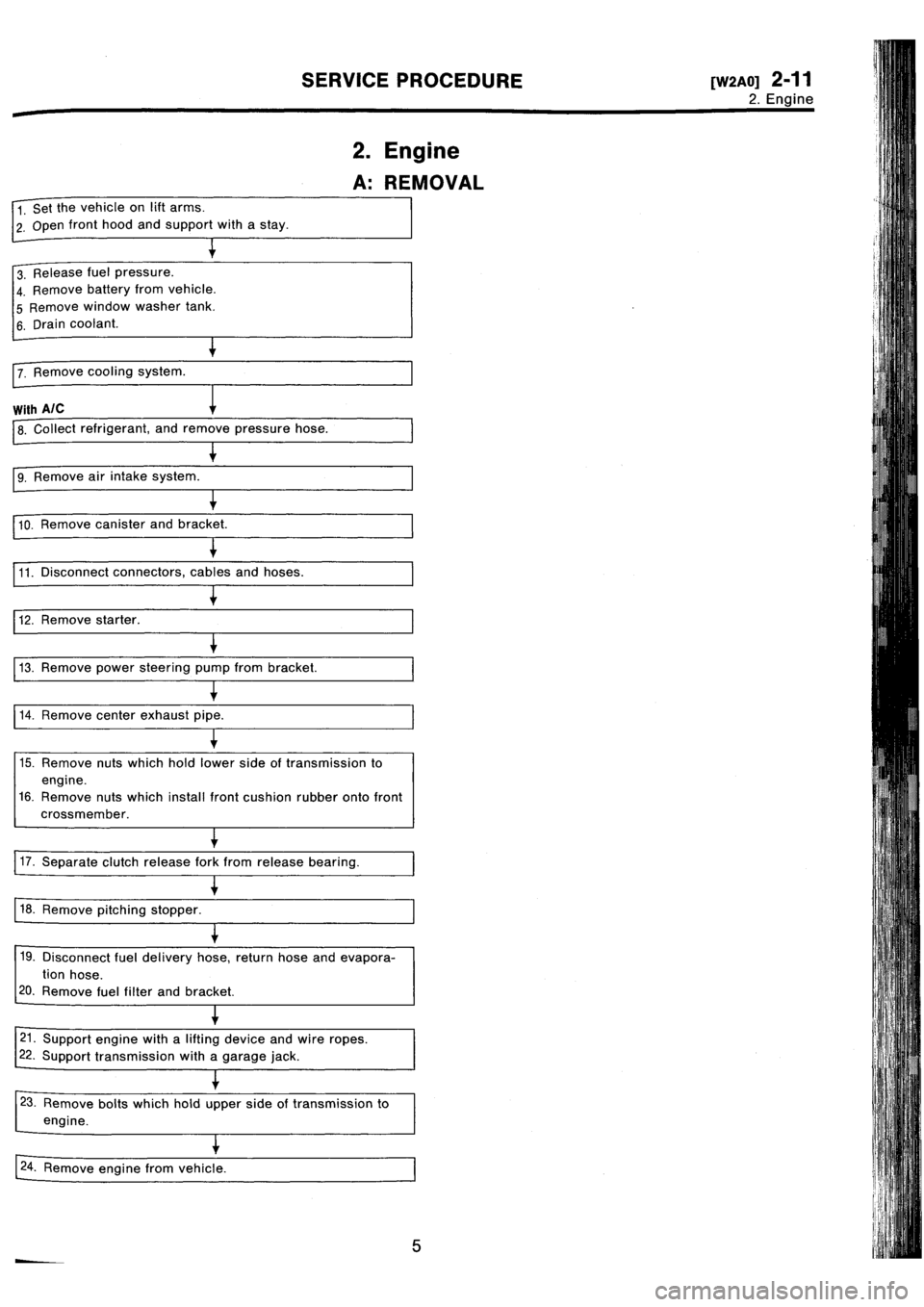 SUBARU IMPREZA 1993  Workshop Manual 