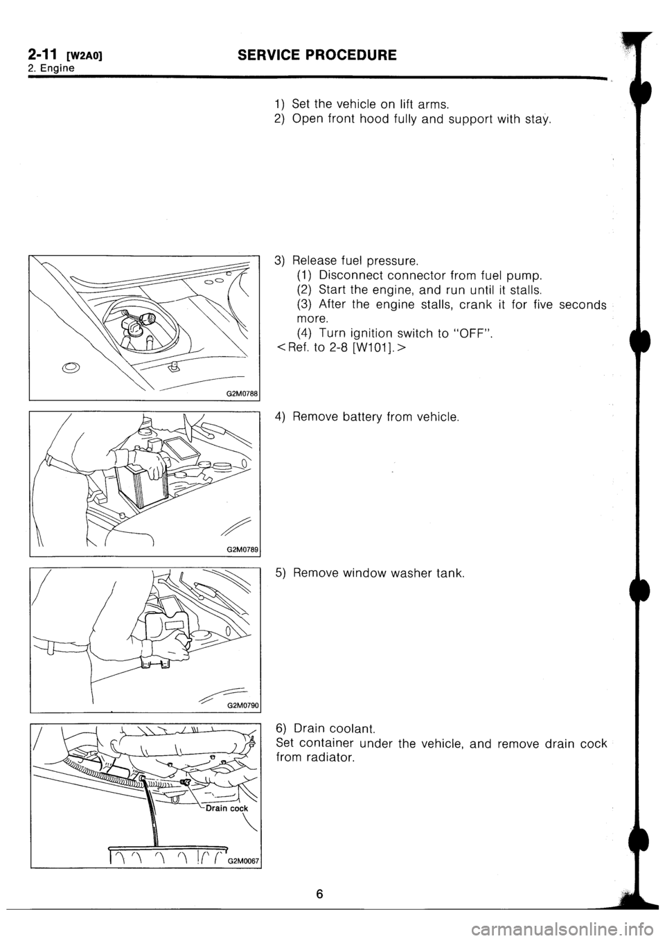 SUBARU IMPREZA 1993  Workshop Manual 
