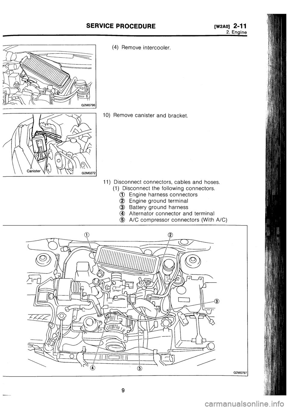 SUBARU IMPREZA 1993  Workshop Manual 