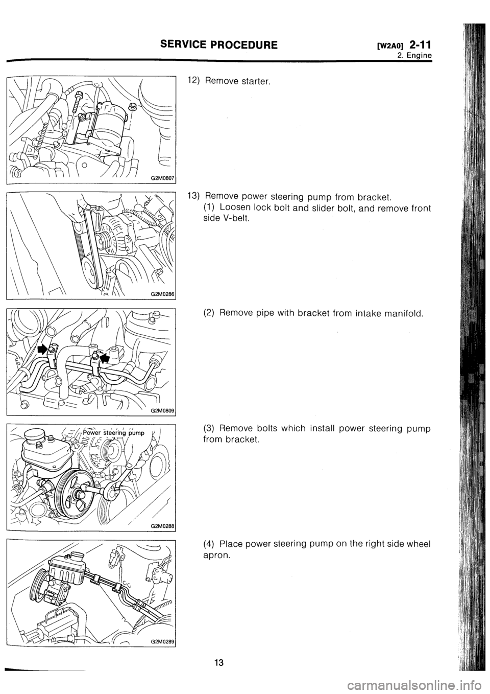 SUBARU IMPREZA 1993  Workshop Manual 