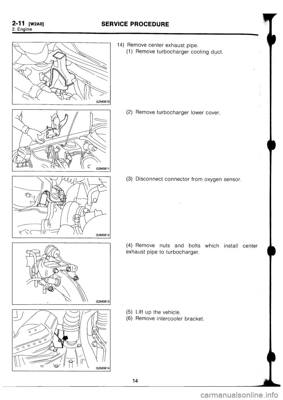 SUBARU IMPREZA 1993  Workshop Manual 