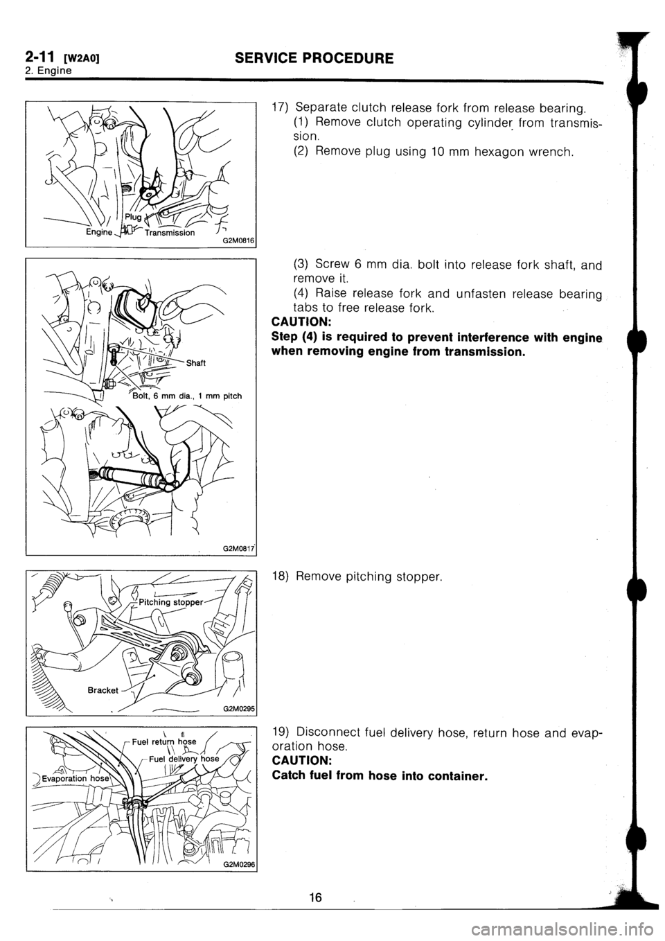SUBARU IMPREZA 1993  Workshop Manual 
